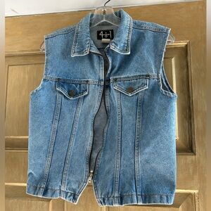 Vintage 90s denim vest